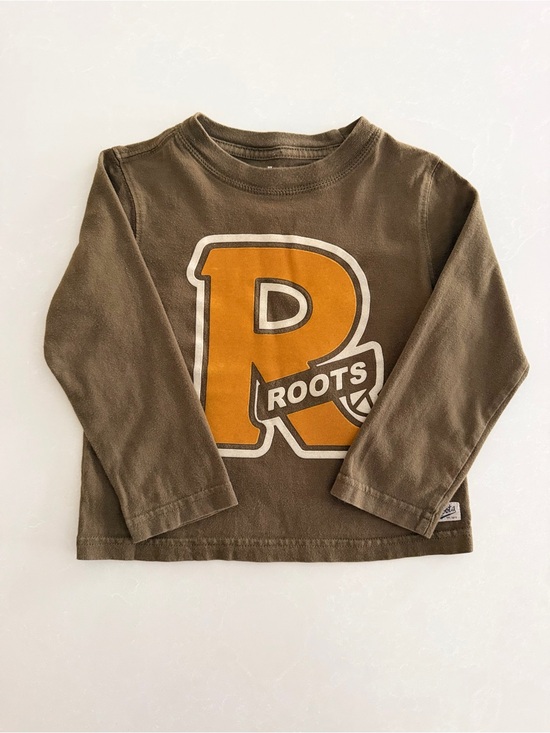 Roots Other - Roots Toddler Long Sleeve Varsity Graphic Tee • Size 3T